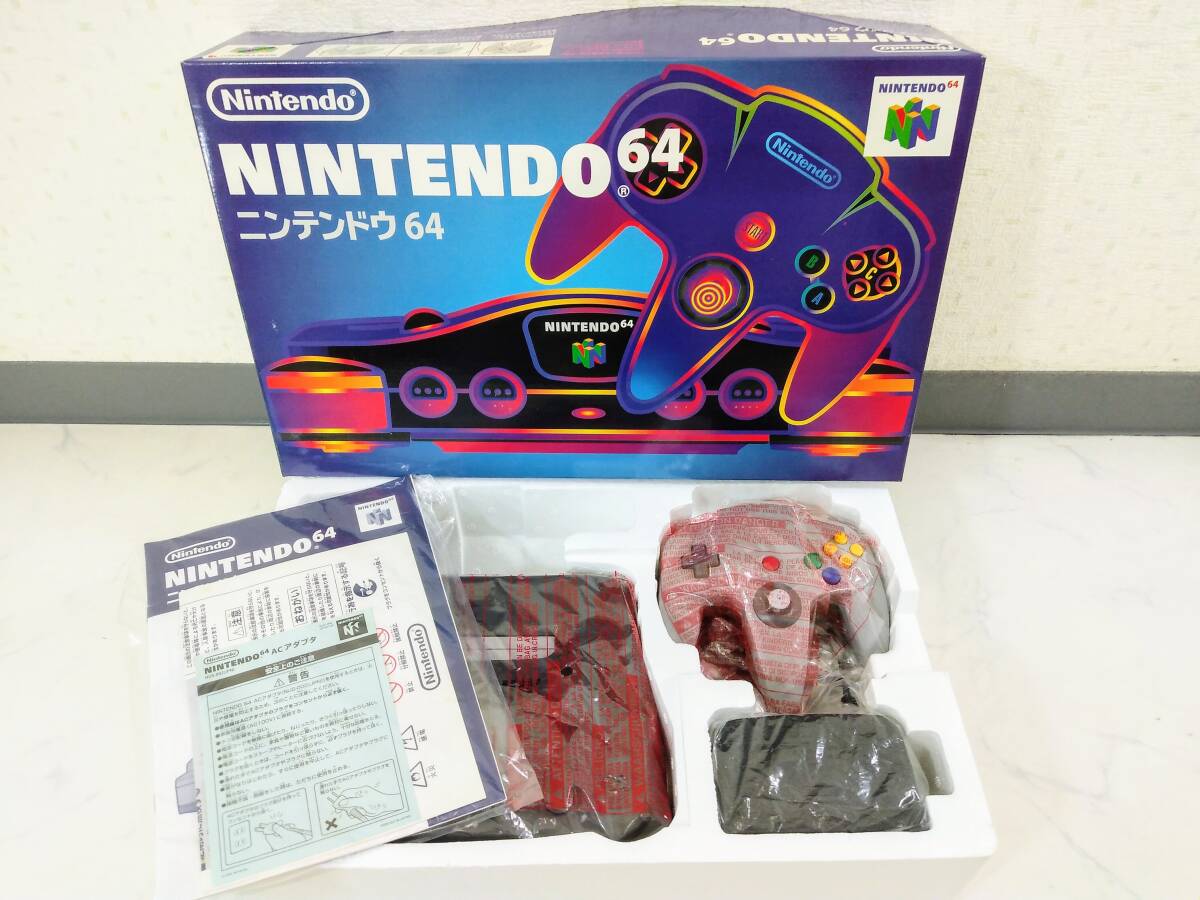 レアストック 未使用 NINTENDO64本体 説明確認必要 !!(本体 レアストック 未使用 NINTENDO64本体 説明確認必要 !!(本体
