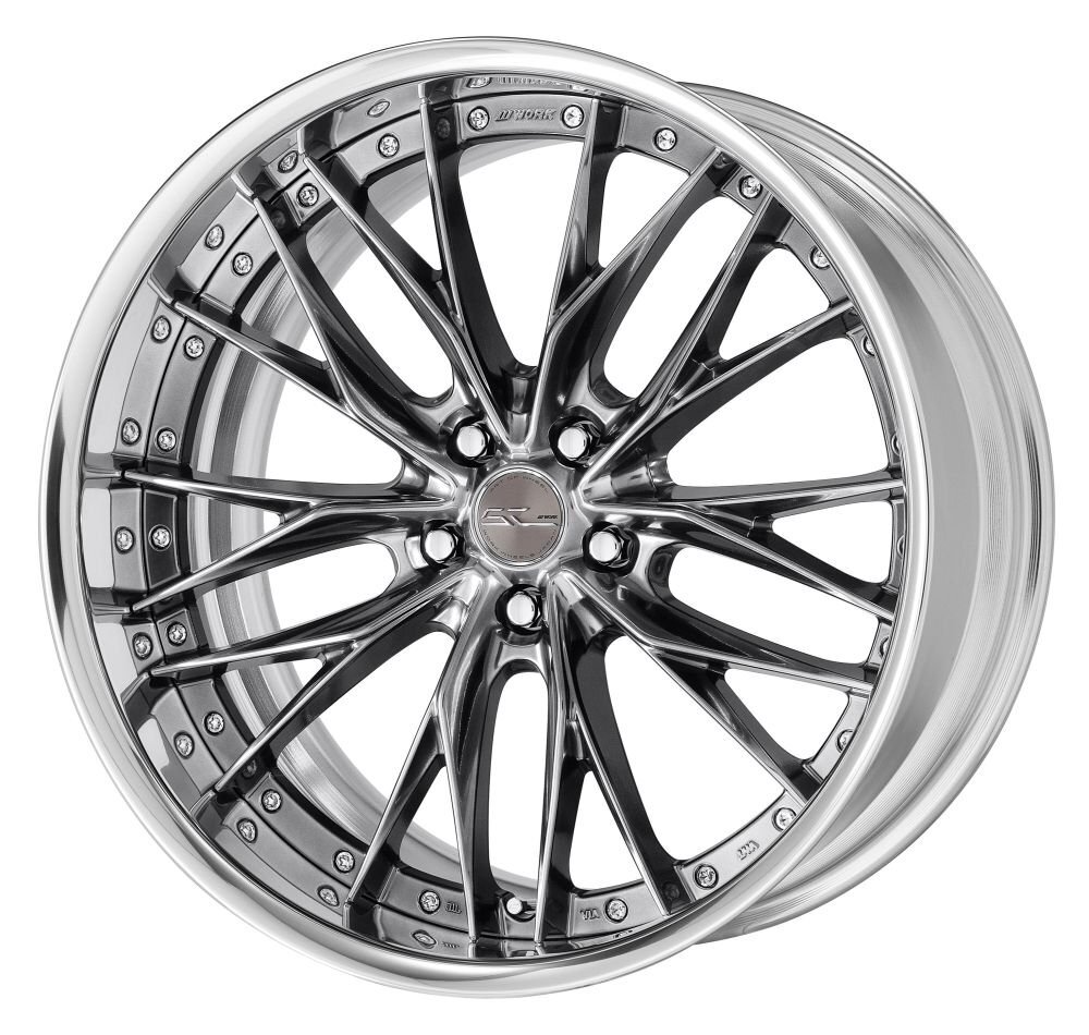 WORK シュヴァート ブルネン 21インチ×10J FRリム ワーク ホイール SCHWERT BRUNNEN BSB/SRS 21x10J