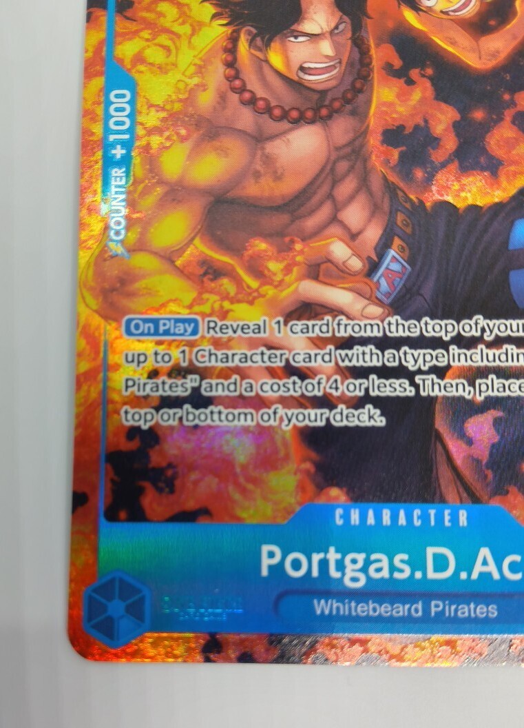 英語版 エース Portgas.D.Ace トレジャーレア - メルカリ