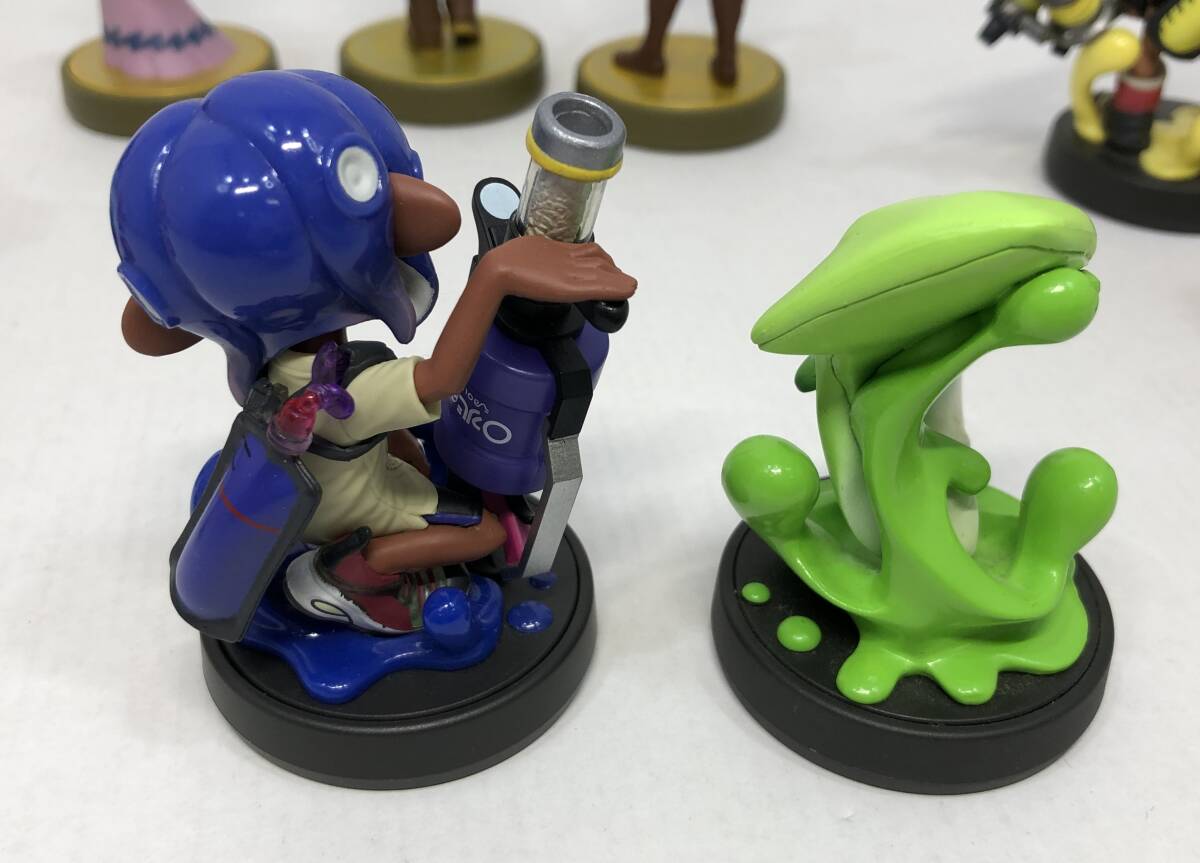 □amiibo アミーボ まとめ売り 9体セット スプラトゥーン イカ □amiibo アミーボ まとめ売り 9体セット スプラトゥーン イカ