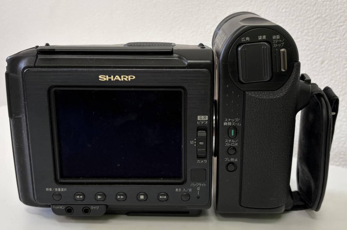 動作良好 Video.Hi8 シャープ VL-HL3 高画質 8ミリビデオカメラ