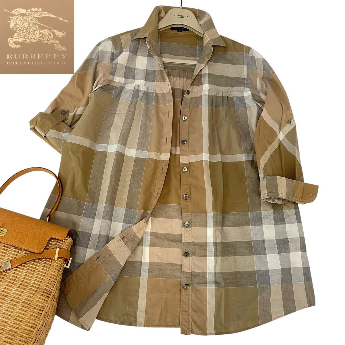 ◇大きいサイズ◇美品◇バーバリー◇BURBERRY 40/11号/L 2way ◇大きいサイズ◇美品◇バーバリー◇BURBERRY 40/11号/L 2way