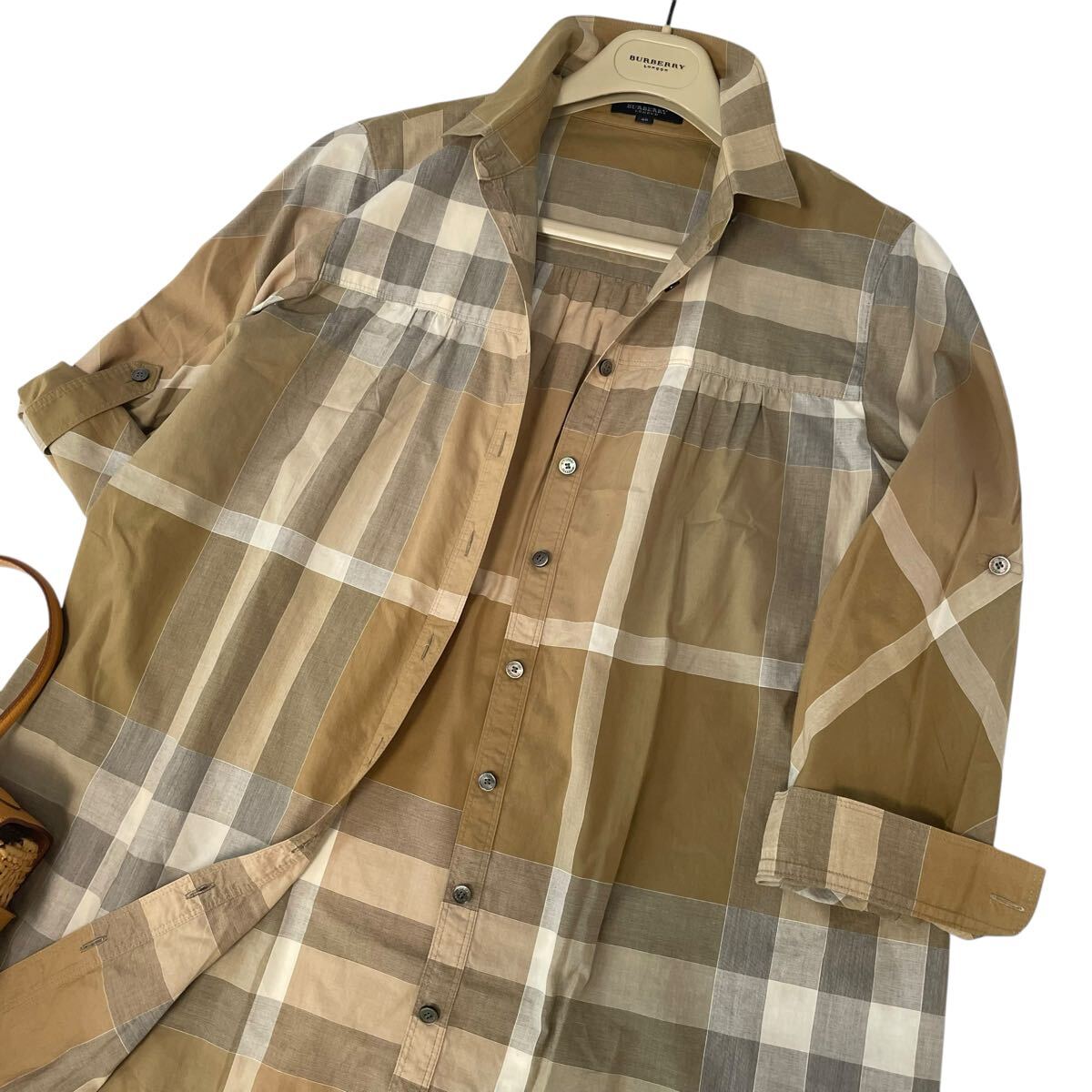◇大きいサイズ◇美品◇バーバリー◇BURBERRY 40/11号/L 2way ◇大きいサイズ◇美品◇バーバリー◇BURBERRY 40/11号/L 2way