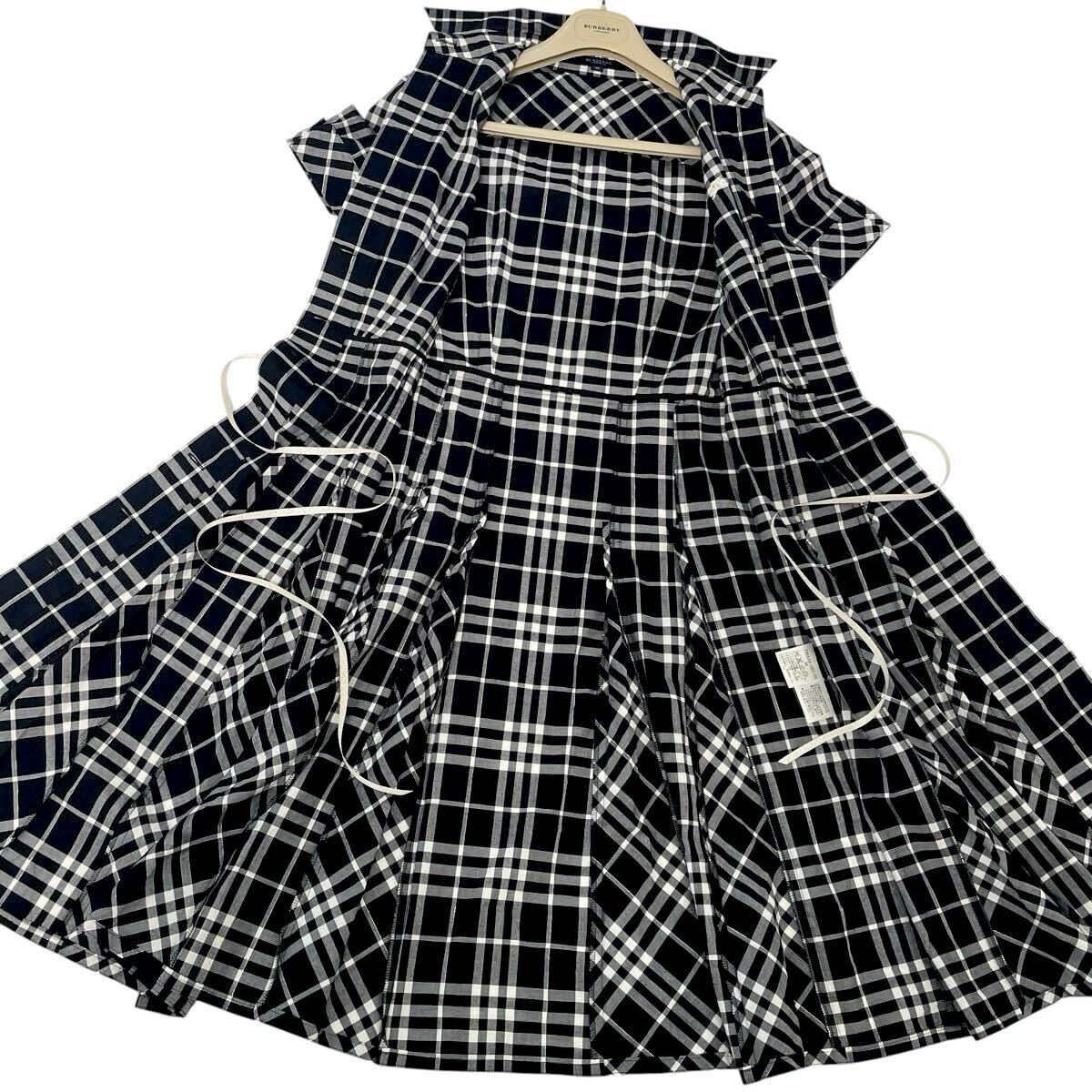 ◇美品◇バーバリー◇BURBERRY 38/9号/M モノクロメガチェック ◇美品◇バーバリー◇BURBERRY 38/9号/M モノクロメガチェック