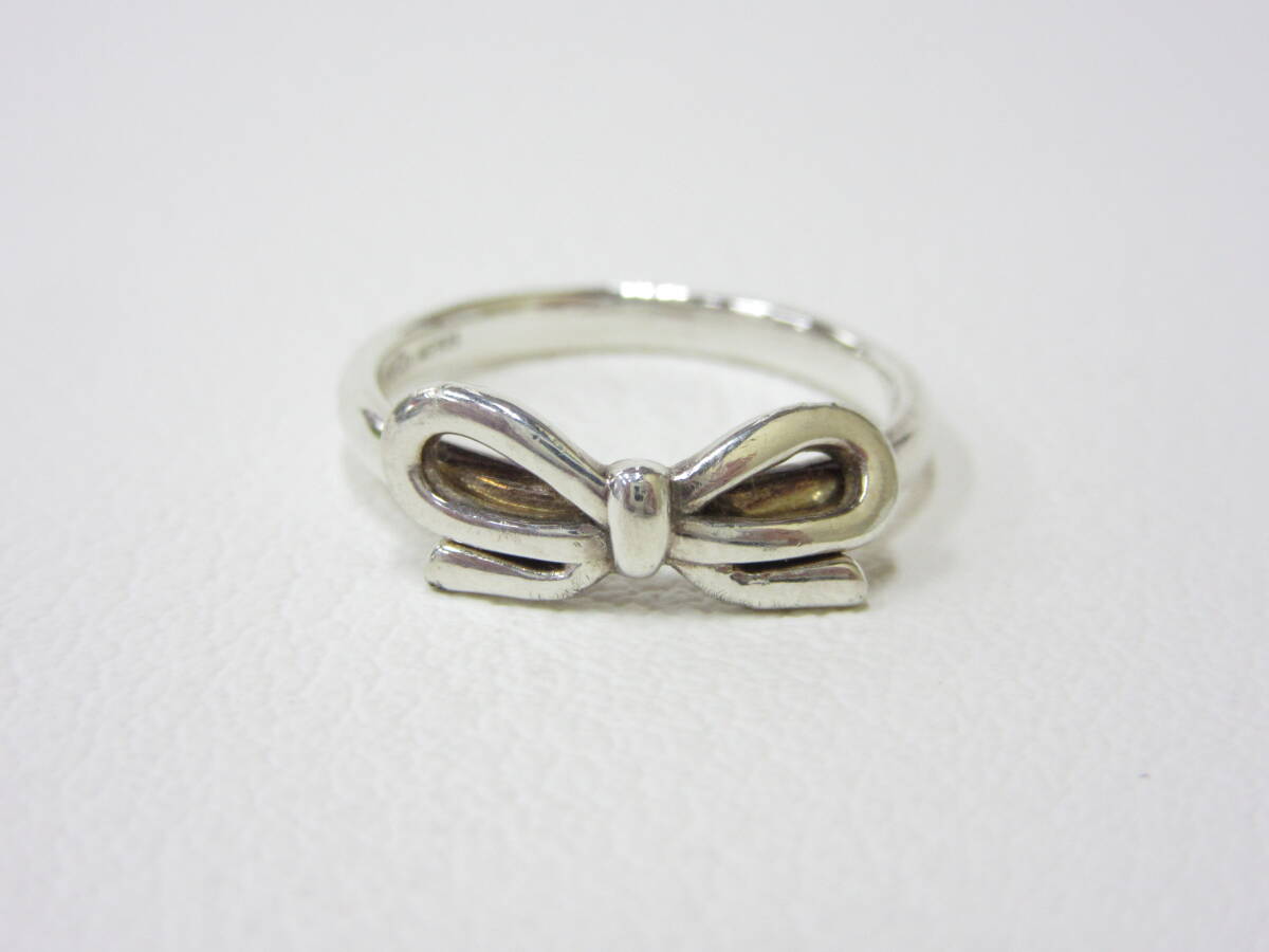 4D338MZ2◎TIFFANY & CO. ティファニー リボン シルバー AG925 4D338MZ2◎TIFFANY & CO. ティファニー リボン シルバー AG925