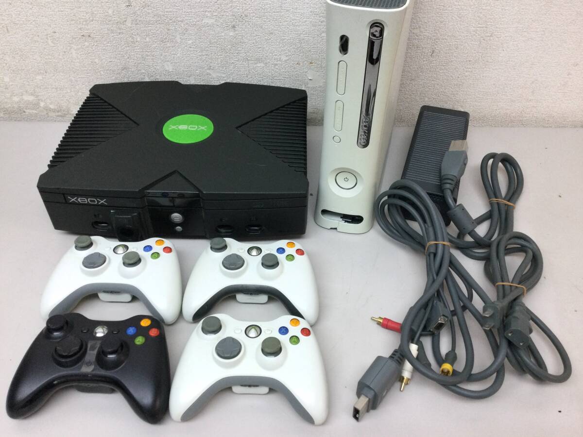 超熱 初代 ワイヤレス 本体 CONSOLE 360 本体+XBOX XBOX Microsoft アクセサリ、周辺機器