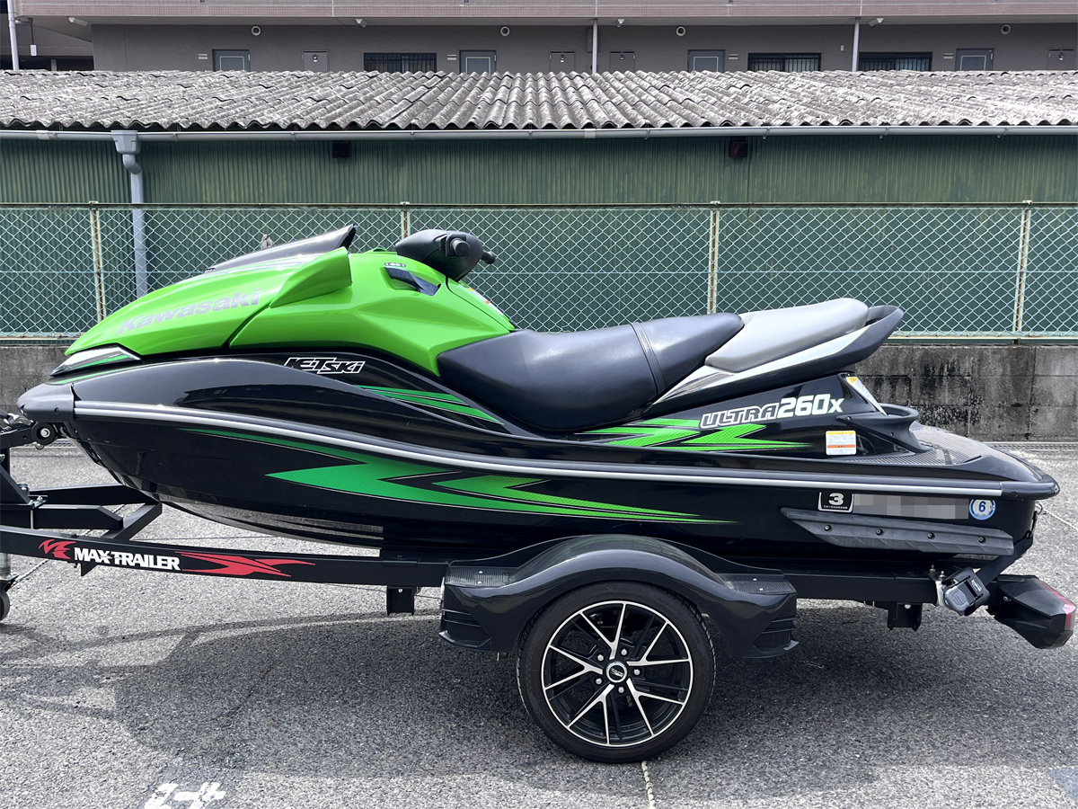 KAWASAKI ULTRA 260X ジェットスキー アワー80時間 カワサキ KAWASAKI ULTRA 260X ジェットスキー アワー80時間 カワサキ