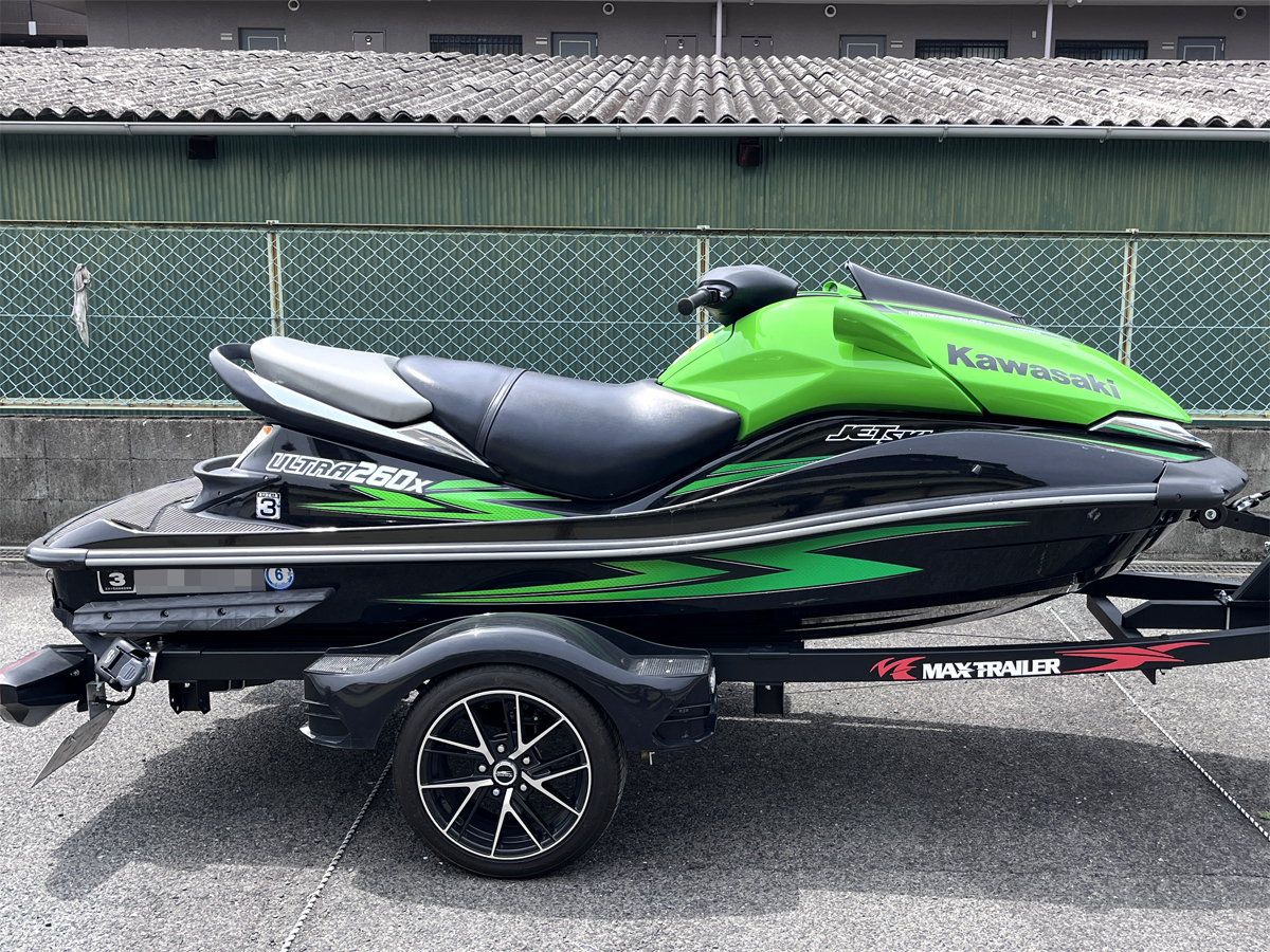 KAWASAKI ULTRA 260X ジェットスキー アワー80時間 カワサキ KAWASAKI ULTRA 260X ジェットスキー アワー80時間 カワサキ