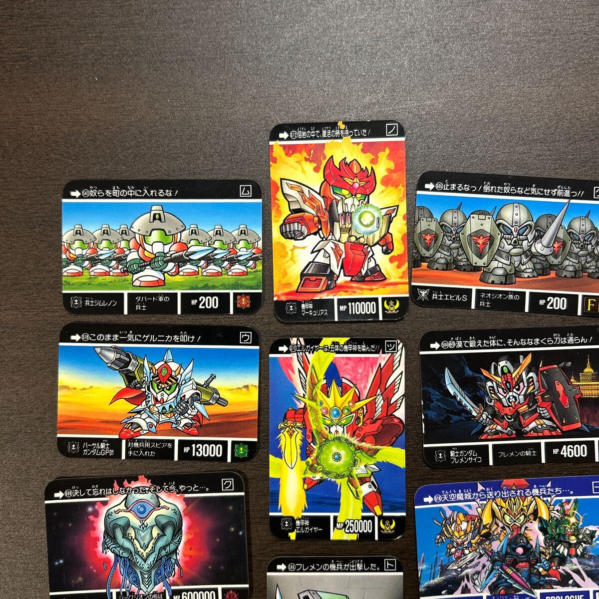 SDガンダム外伝 機甲神伝説 カードダス 1993年 当時物 バンダイ SDガンダム外伝 機甲神伝説 カードダス 1993年 当時物 バンダイ