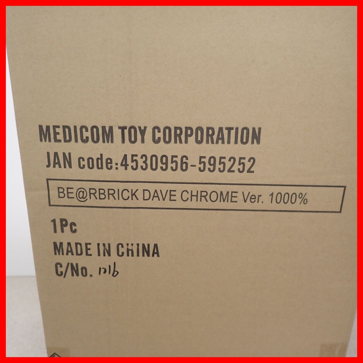 未開封 BE@RBRICK DAVE CHROME 1000% MEDICOM TOY CORPORATION 未開封 BE@RBRICK DAVE CHROME 1000% MEDICOM TOY CORPORATION
