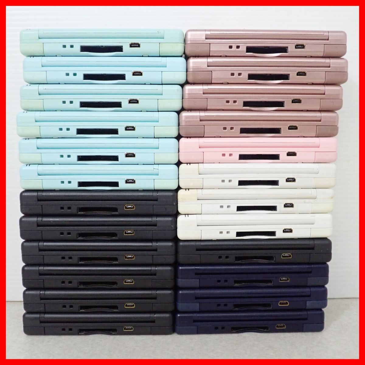 ニンテンドーDSライト 本体 USG-001 まとめて24台セット 任天堂 ニンテンドーDSライト 本体 USG-001 まとめて24台セット 任天堂