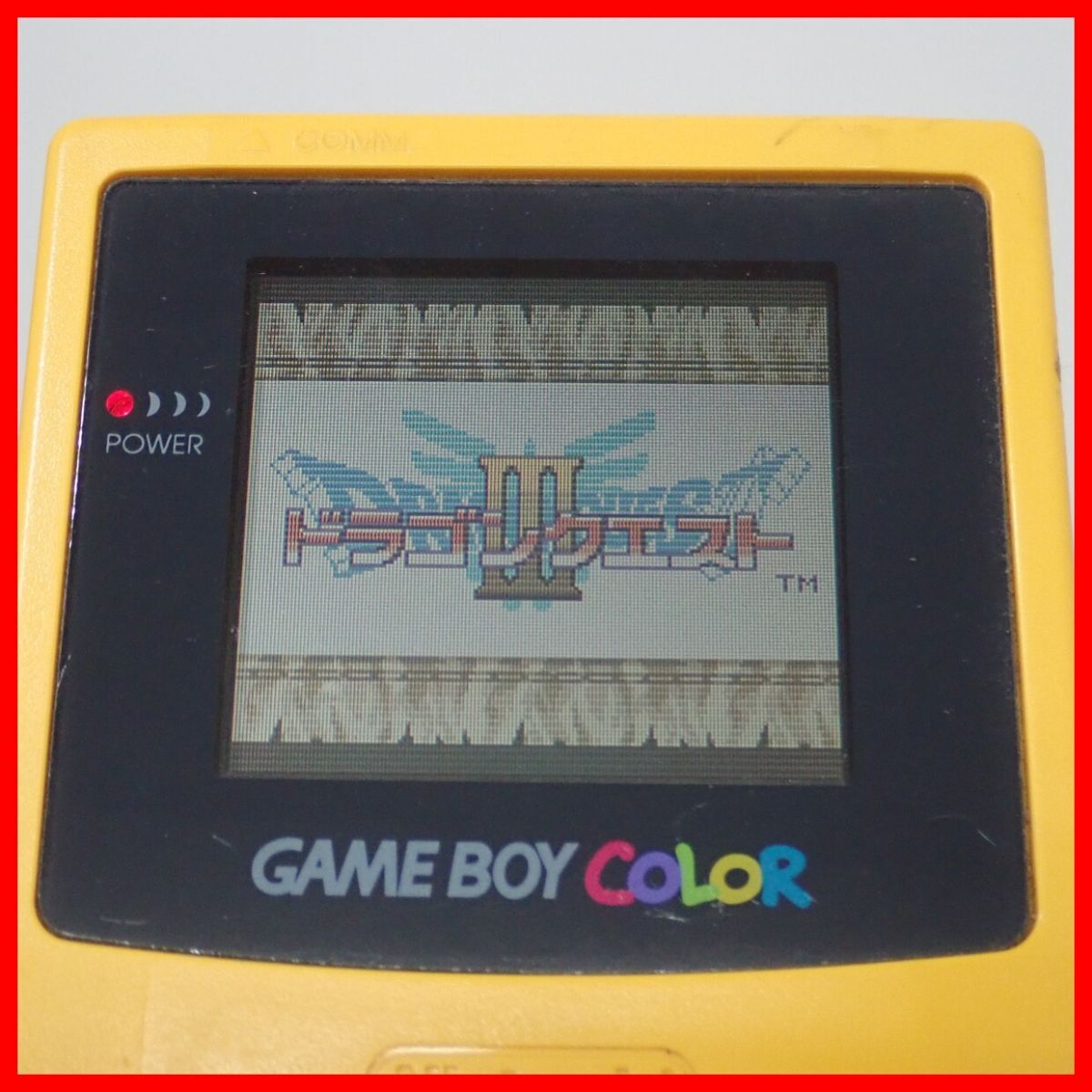 GBC ゲームボーイカラー 本体 CGB-001 クリアパープル/イエロー GBC ゲームボーイカラー 本体 CGB-001 クリアパープル/イエロー