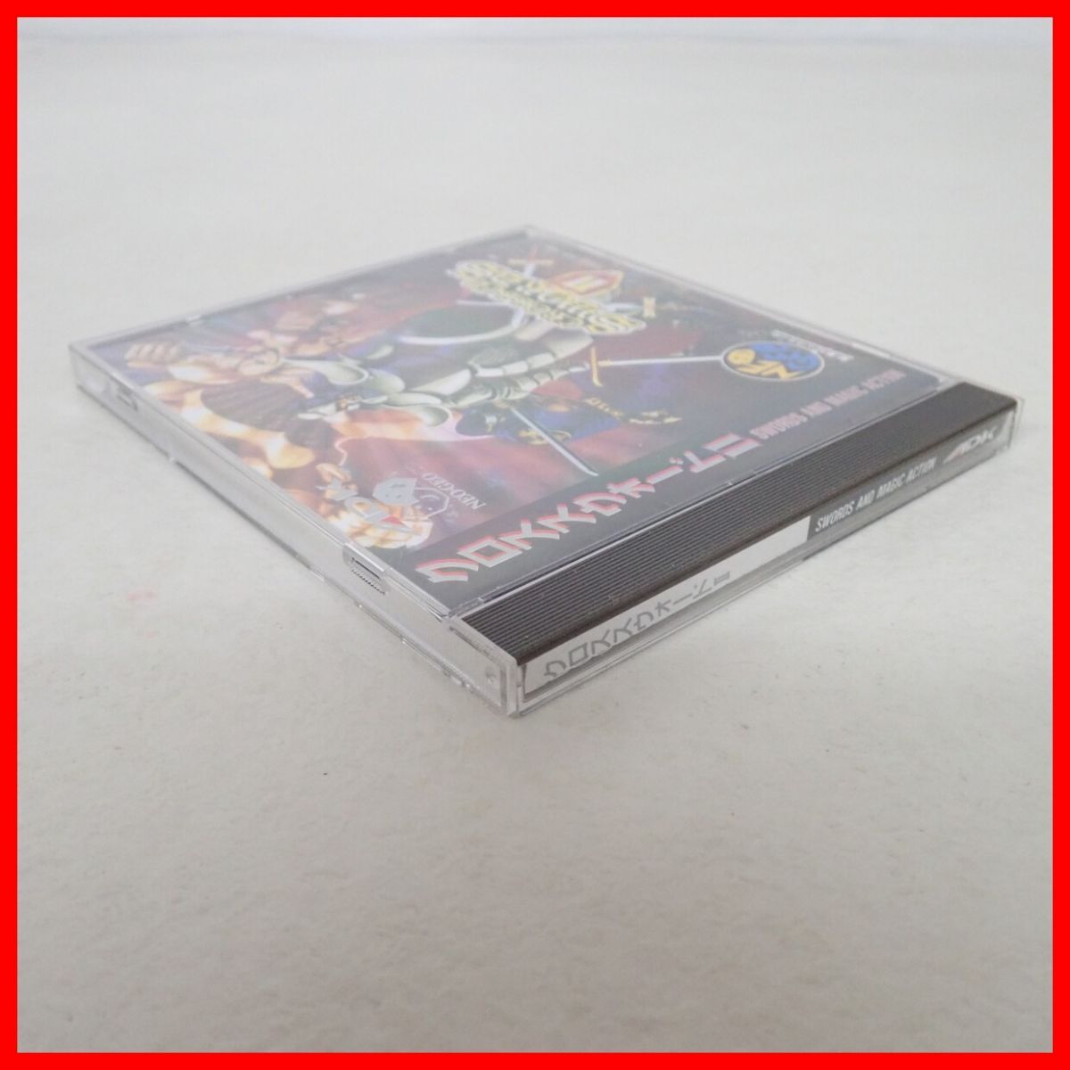動作保証品 NG ネオジオCD CROSSED SWORDS II クロススウォード 動作保証品 NG ネオジオCD CROSSED SWORDS II クロススウォード