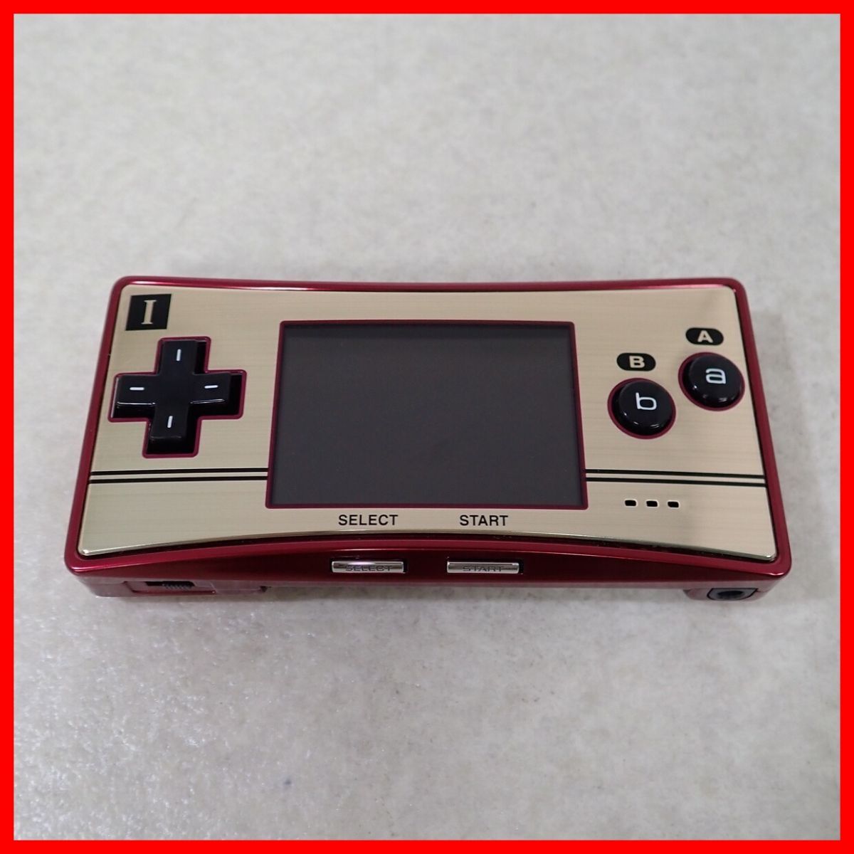 送料無料 ギフト GBmicro ゲームボーイミクロ 本体 OXY-001 ファミコンバージョン 本体
