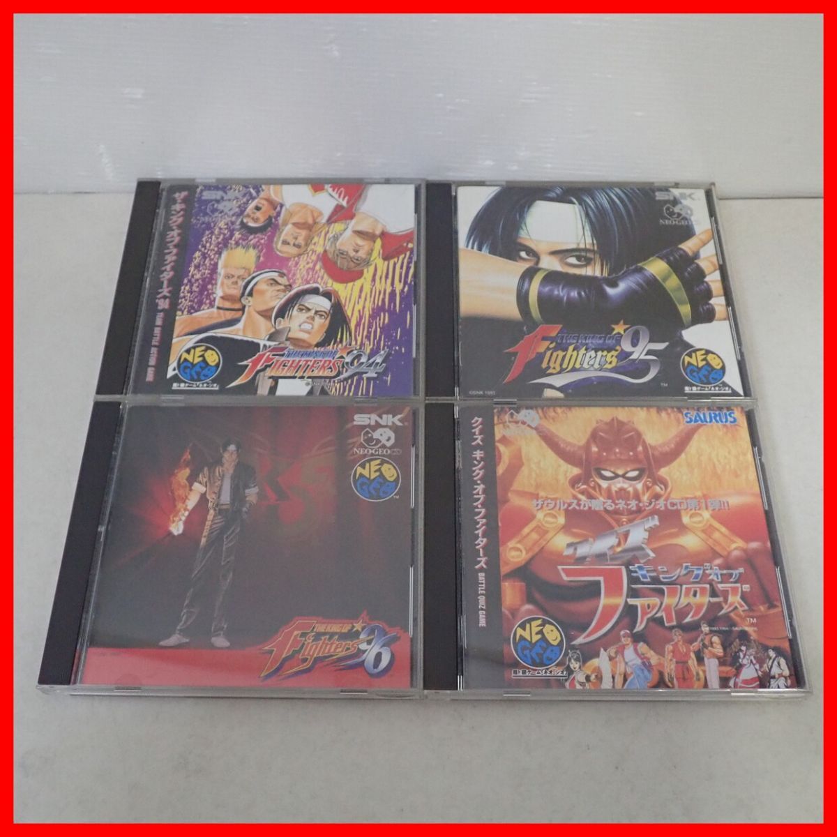 NG ネオジオCD サムライスピリッツ/餓狼伝説3/ザ・キング・オブ NG ネオジオCD サムライスピリッツ/餓狼伝説3/ザ・キング・オブ