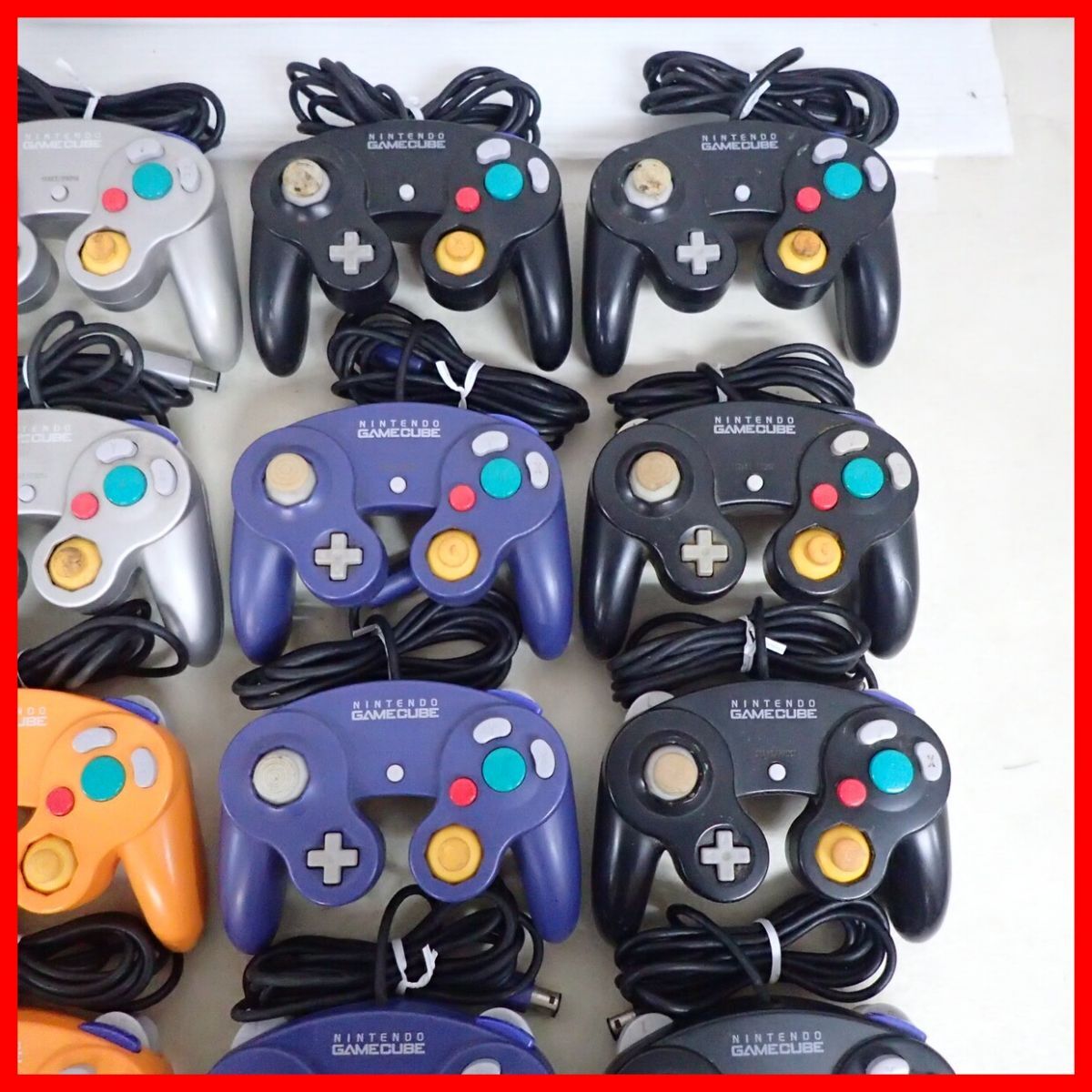 GC ゲームキューブ コントローラ まとめて 20個 大量セット GC ゲームキューブ コントローラ まとめて 20個 大量セット