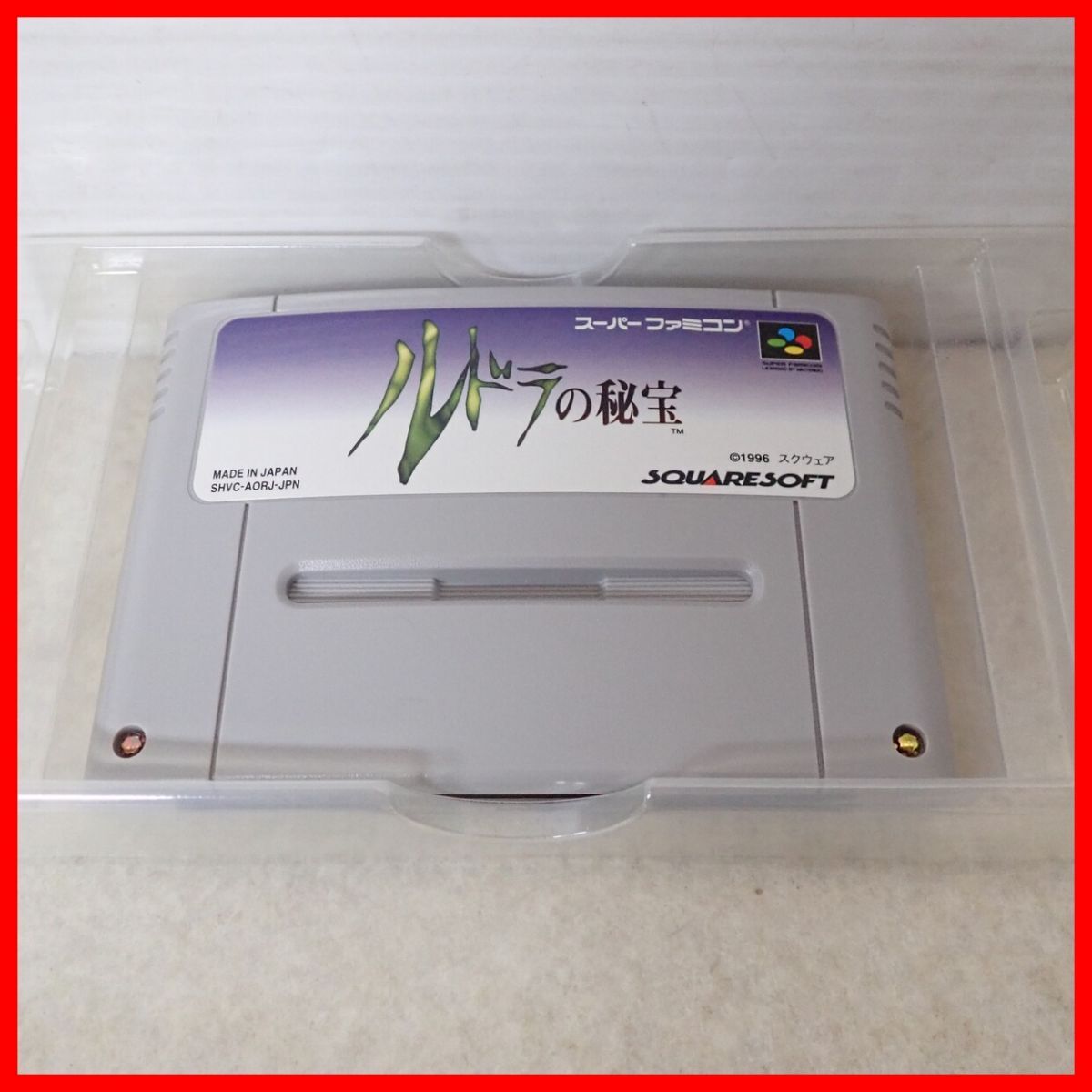 動作保証品 SFC スーパーファミコン ルドラの秘宝 スクウェア 動作保証品 SFC スーパーファミコン ルドラの秘宝 スクウェア