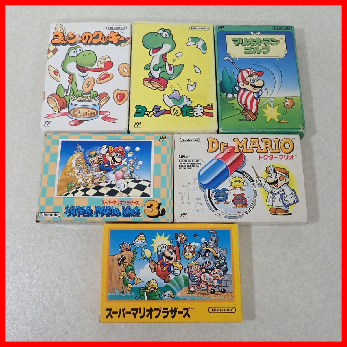 FC スーパーマリオブラザーズ/3/ドクターマリオ/ヨッシーの FC スーパーマリオブラザーズ/3/ドクターマリオ/ヨッシーの