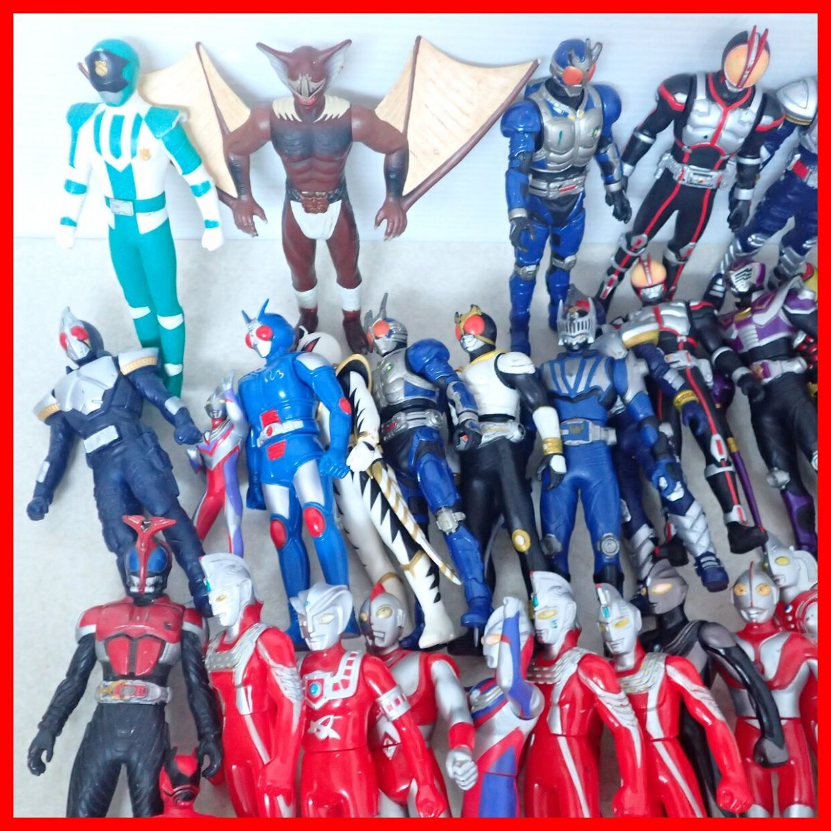 ソフビ ウルトラマン/仮面ライダー/戦隊ヒーロー シリーズ等 ソフビ ウルトラマン/仮面ライダー/戦隊ヒーロー シリーズ等