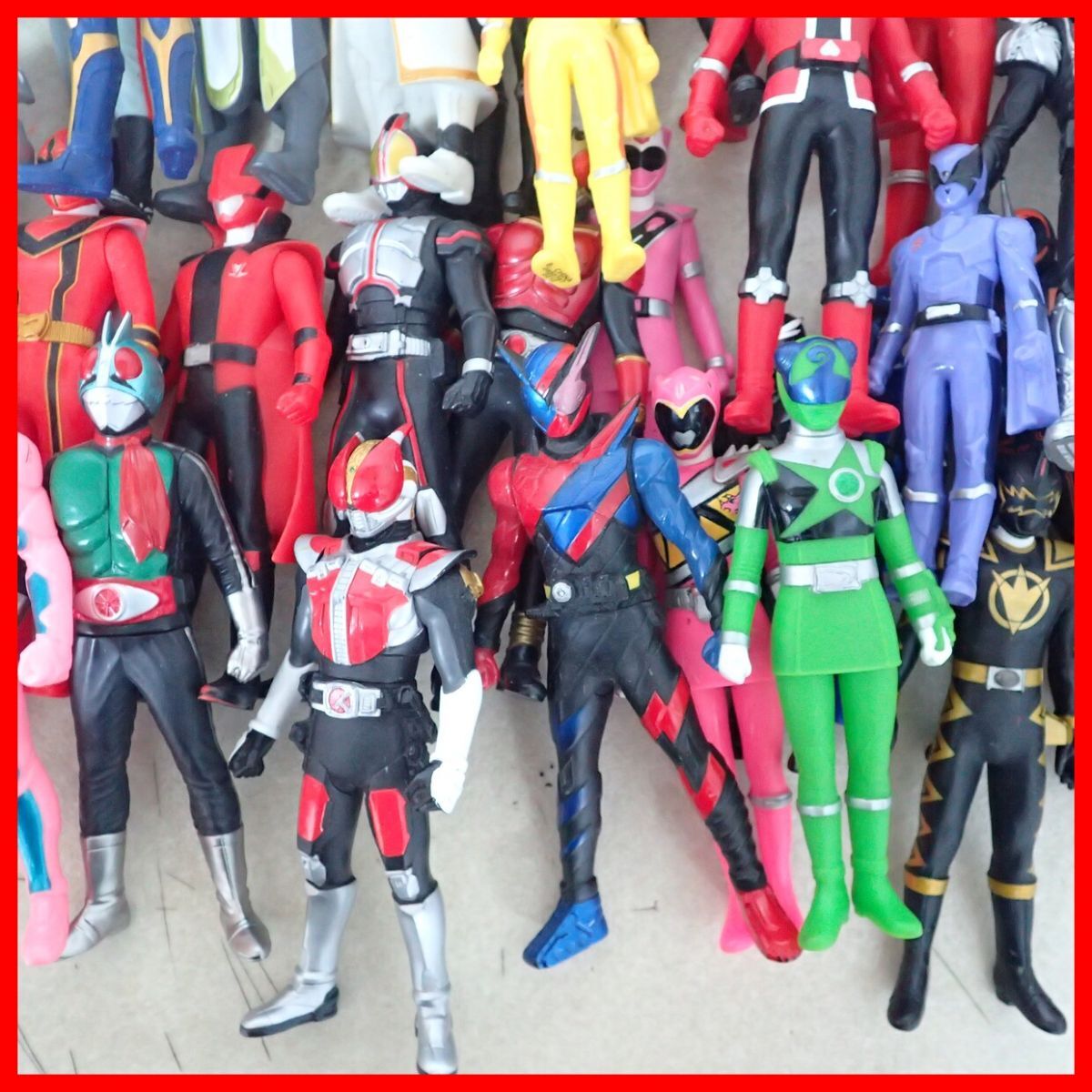 ソフビ ウルトラマン/仮面ライダー/戦隊ヒーロー シリーズ等 ソフビ ウルトラマン/仮面ライダー/戦隊ヒーロー シリーズ等