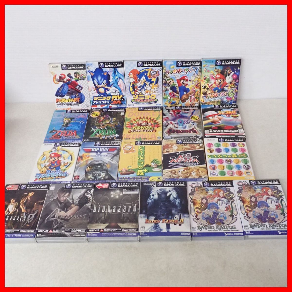 GC ゲームキューブ ソニック メガコレクション/バイオハザード4 GC ゲームキューブ ソニック メガコレクション/バイオハザード4