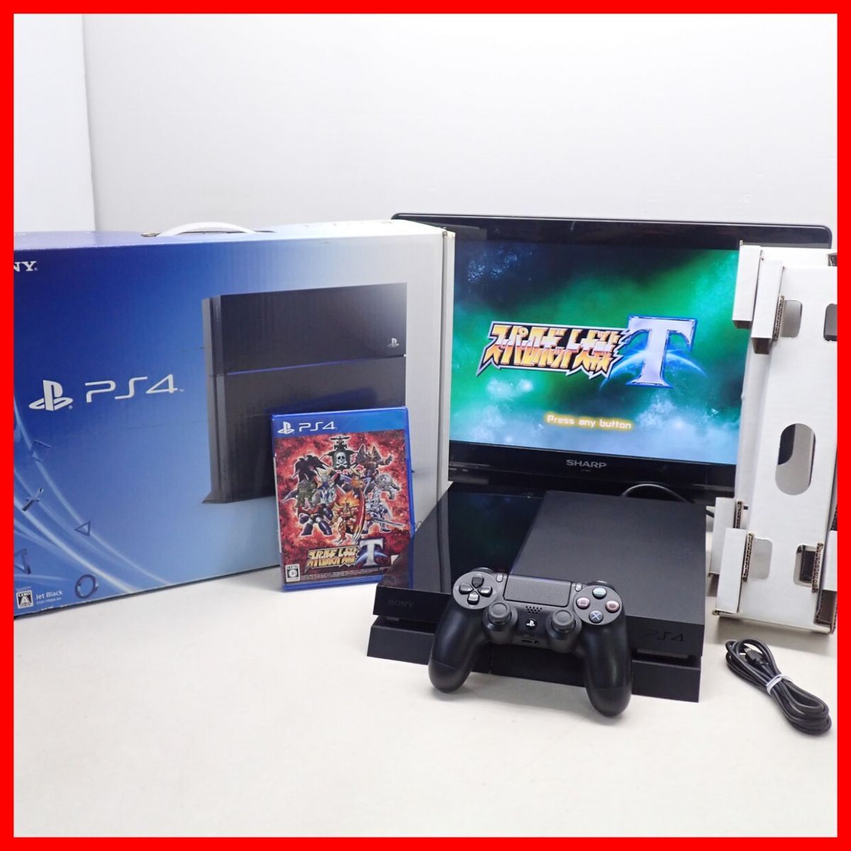 動作品 PS4 プレステ4 本体 CUH-1100A 500GB + スーパーロボット 動作品 PS4 プレステ4 本体 CUH-1100A 500GB + スーパーロボット