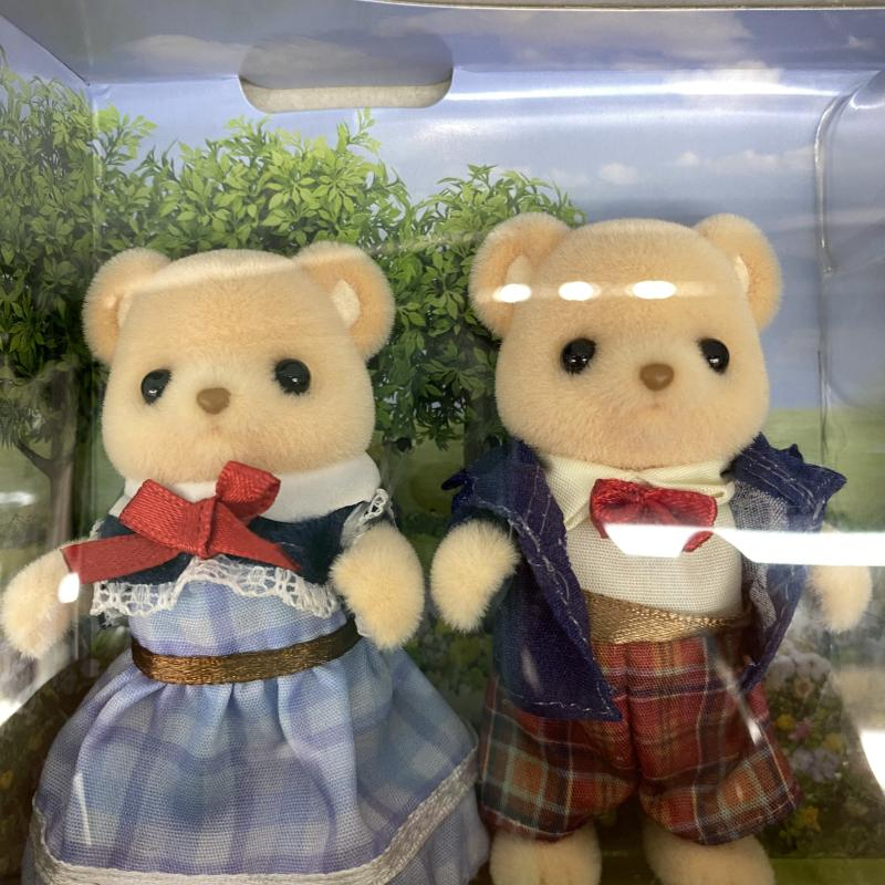 【中古】エポック シルバニアファミリー ビスケットクマファミリー 未開封・外箱傷みあり シルバニアファミリー_画像7