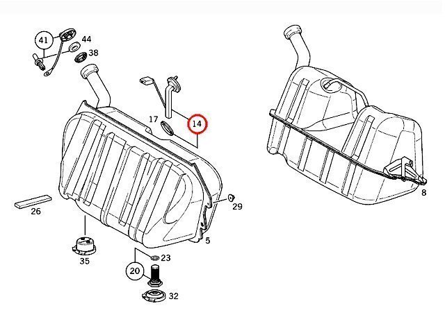 Eクラス W210 E230 E240 E320 E400 E420 E430 E50AMG E55AMG 燃料レベルセンサー フューエルレベルセンサー メルセデス ベンツ