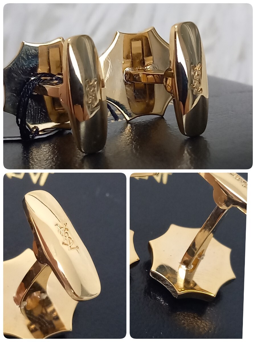 美品】 YVES SAINT LAURENT イヴサンローラン ネクタイピン 美品】 YVES SAINT LAURENT イヴサンローラン ネクタイピン