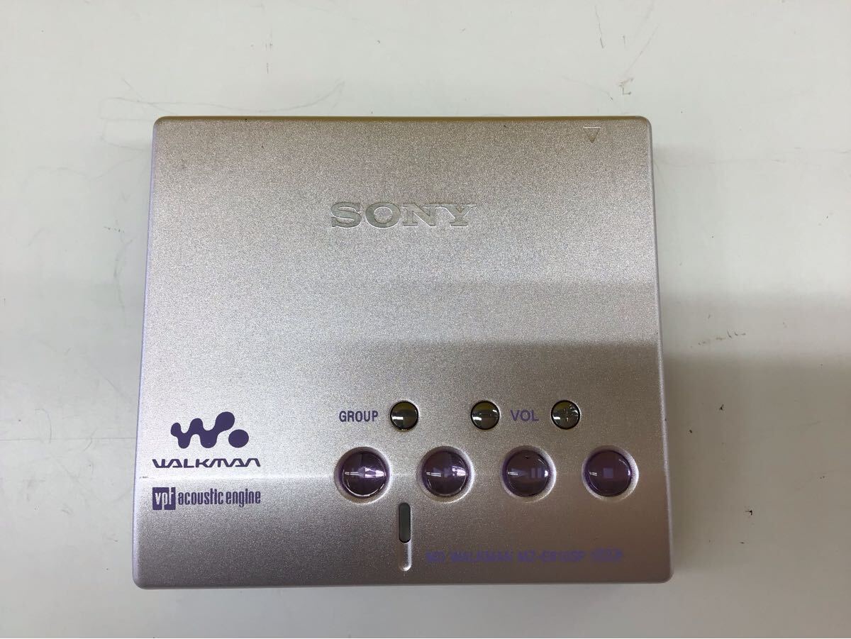 SONY ソニー WALKMAN MDウォークマン MZ-E810SP MZ-R909 2点 SONY ソニー WALKMAN MDウォークマン MZ-E810SP MZ-R909 2点