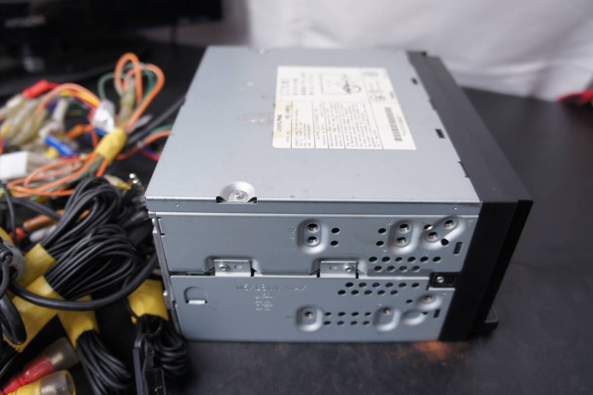 動作確認済 VIE-X08VS 2012年地図 RCAハーネス他 配線付 HDDナビ 2DIN Bluetooth SD CD DVD ワンセグ アルパイン カーナビ ALPINE @10298s