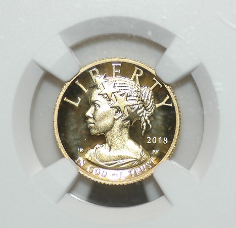 2018年製 NGC PF70 ウルトラカメオ コイン W G$10 リバティ ハイ 2018年製 NGC PF70 ウルトラカメオ コイン W G$10 リバティ ハイ
