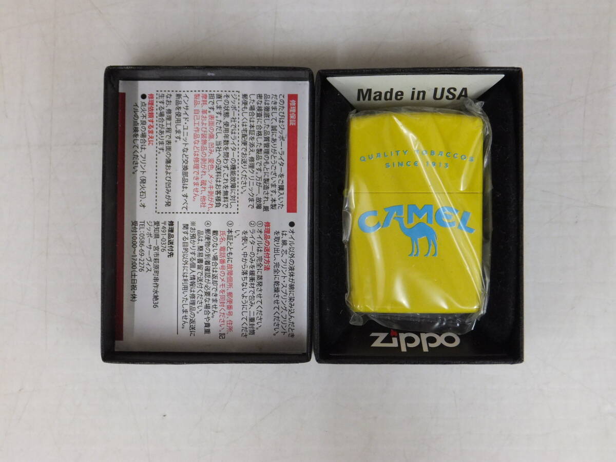 ZIPPO ジッポー キャメル イエロー(Zippo)|売買された ZIPPO ジッポー キャメル イエロー(Zippo)|売買された