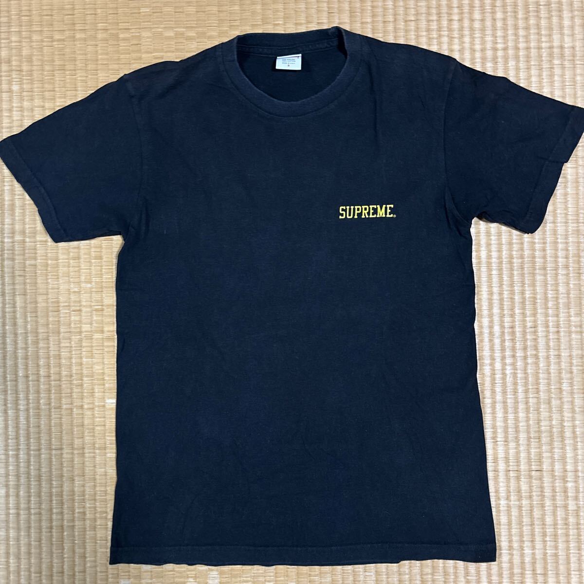 Supreme x ランボルギーニ コラボ バクプリ入り ロゴ Tシャツ 黒 レア Tee