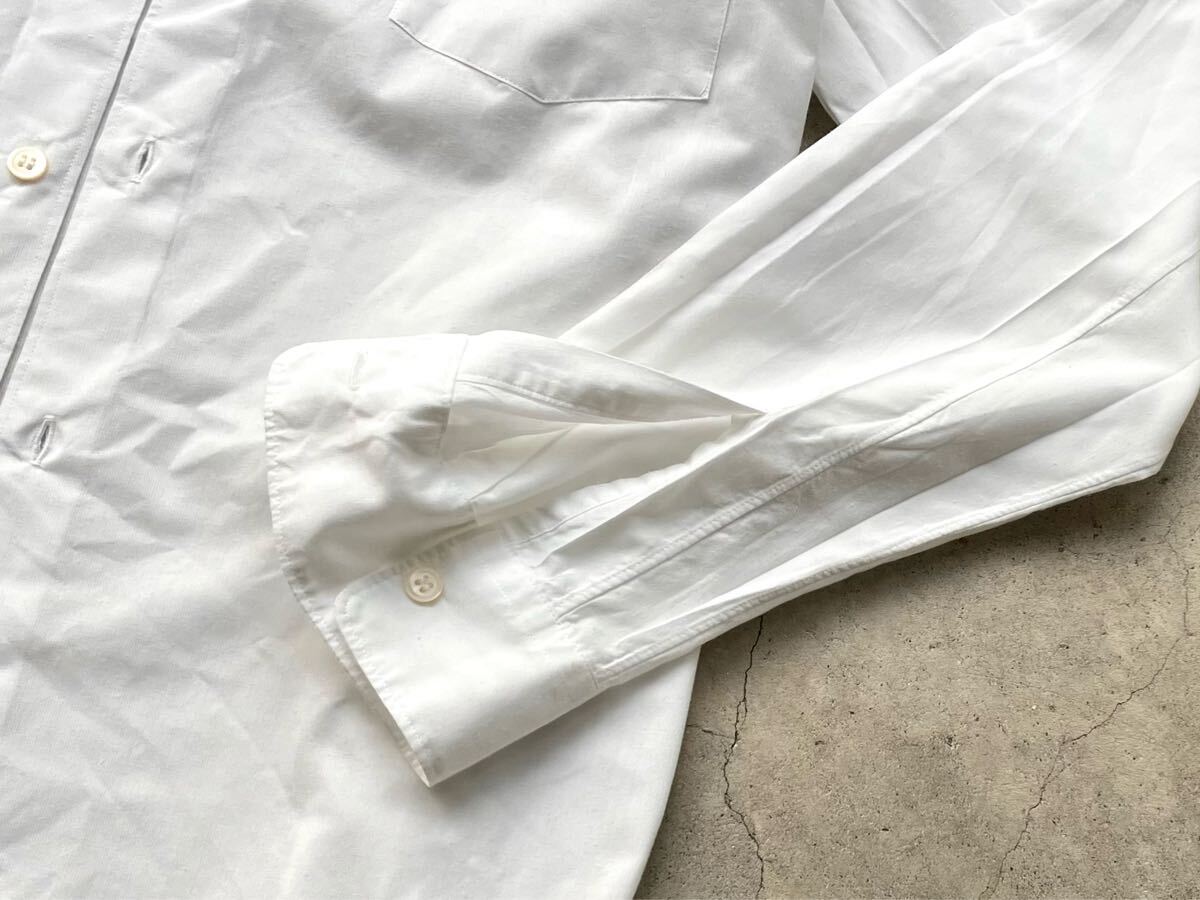 AD2021 COMME des GARCONS HOMME PLUS 長(zhǎng)袖シャツ M コムデギャルソン メンズ 長(zhǎng)袖 白 ホワイト
