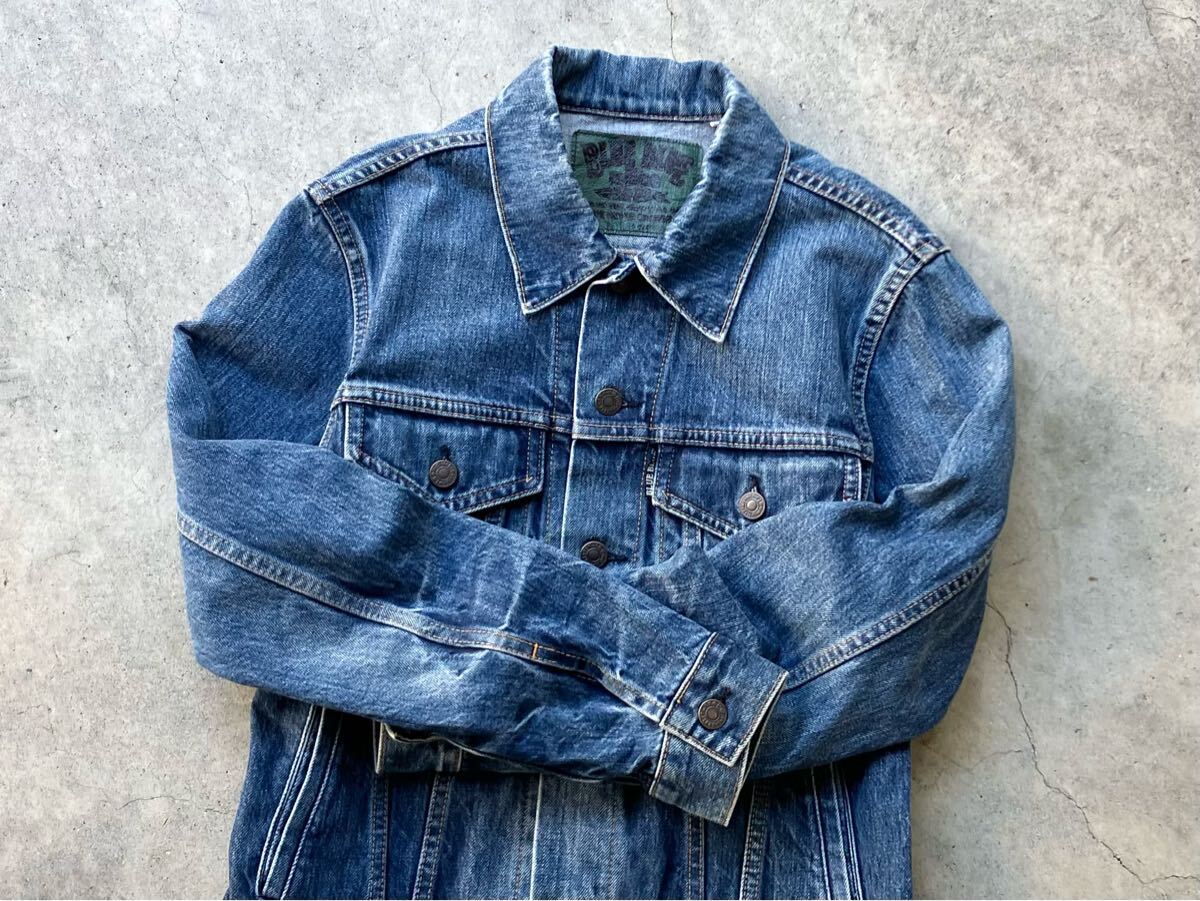 BLUE BLUE JAPAN インディゴ染め デニム Gジャン 2/M ハリウッド BLUE BLUE JAPAN インディゴ染め デニム Gジャン 2/M ハリウッド