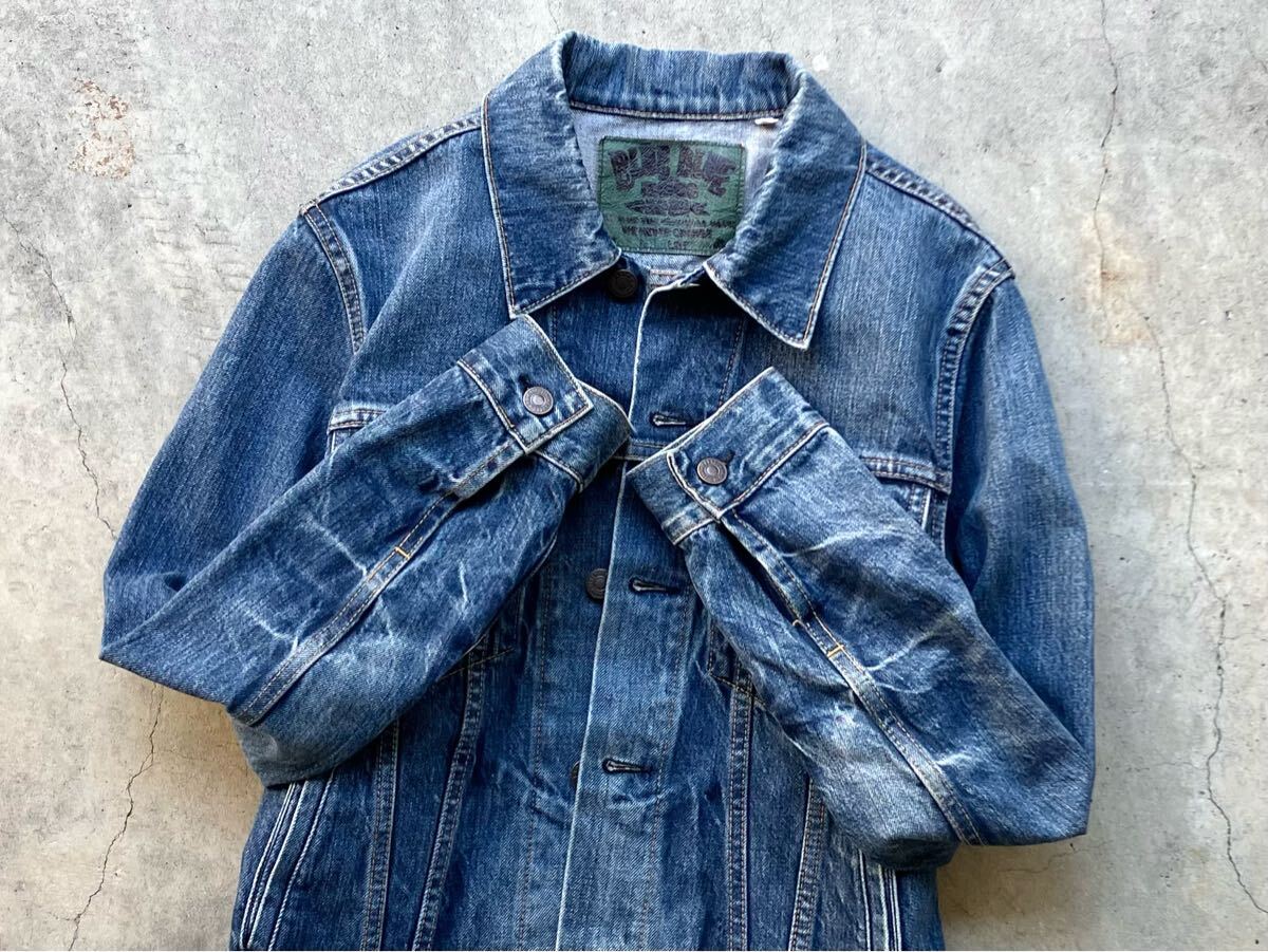 BLUE BLUE JAPAN インディゴ染め デニム Gジャン 2/M ハリウッド BLUE BLUE JAPAN インディゴ染め デニム Gジャン 2/M ハリウッド