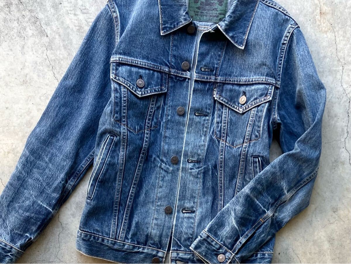 BLUE BLUE JAPAN インディゴ染め デニム Gジャン 2/M ハリウッド BLUE BLUE JAPAN インディゴ染め デニム Gジャン 2/M ハリウッド