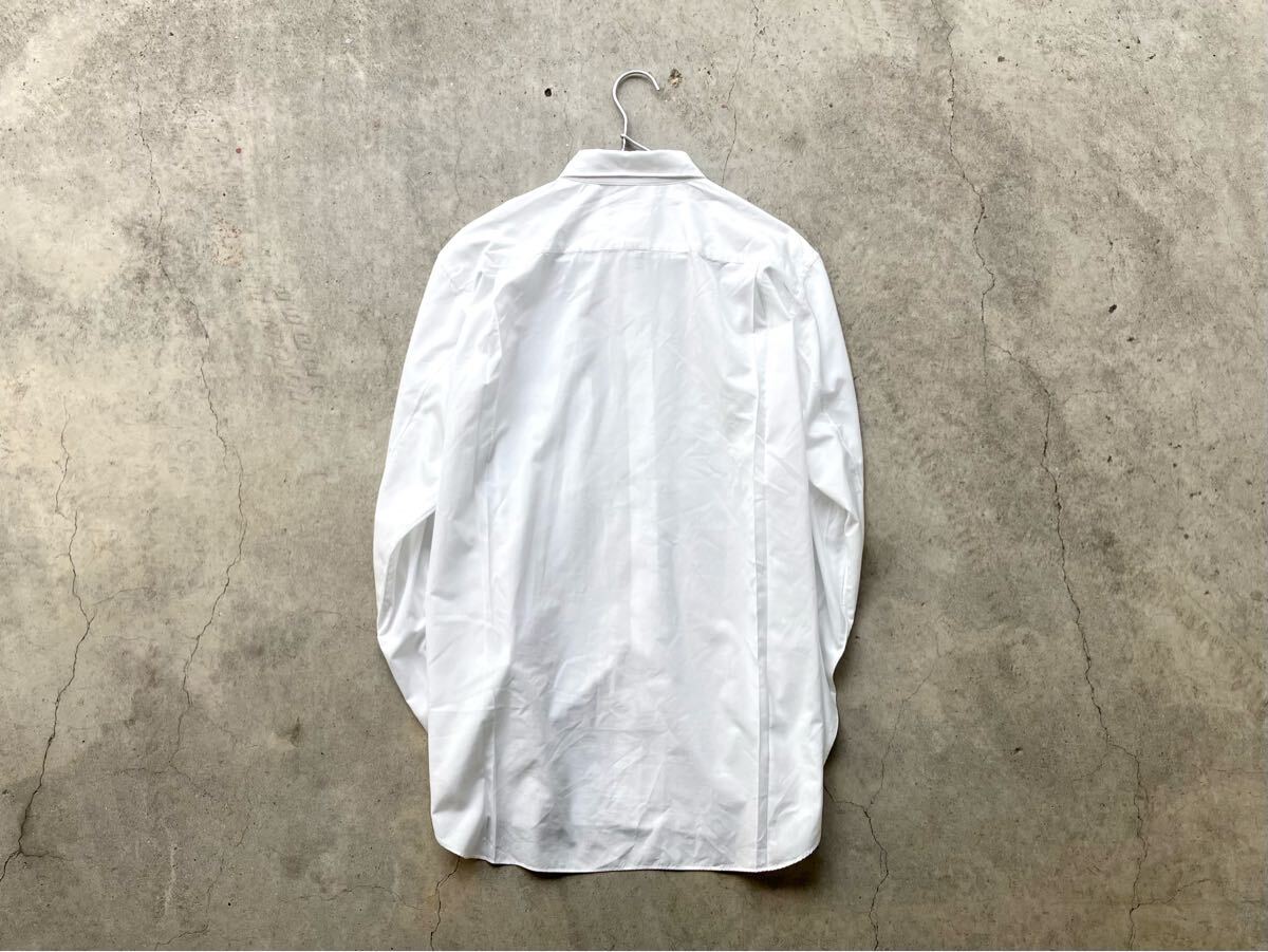 AD2021 COMME des GARCONS HOMME PLUS 長(zhǎng)袖シャツ M コムデギャルソン メンズ 長(zhǎng)袖 白 ホワイト