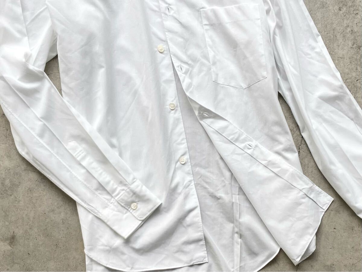 AD2021 COMME des GARCONS HOMME PLUS 長(zhǎng)袖シャツ M コムデギャルソン メンズ 長(zhǎng)袖 白 ホワイト