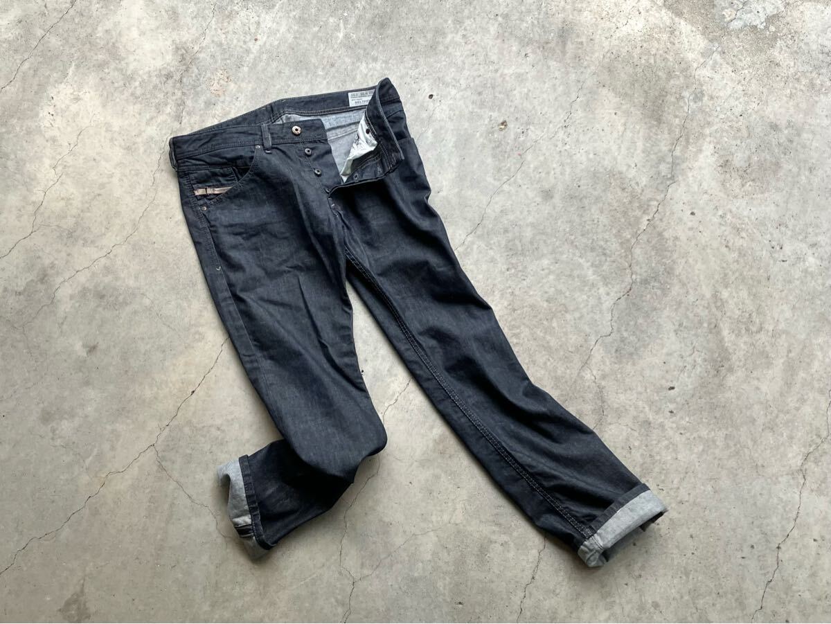 DIESEL インディゴ染め デニムパンツ W32 L32 ディーゼル メンズ ジーンズ BELTHER