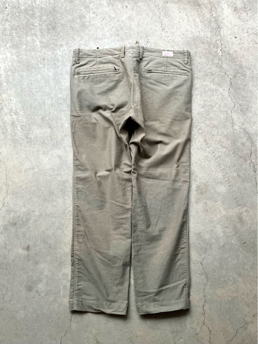 ハリウッドランチマーケット ジャーマンクロスストレッチ パンツ 4/XL メンズ スラックス ワークパンツ カーゴパンツ 