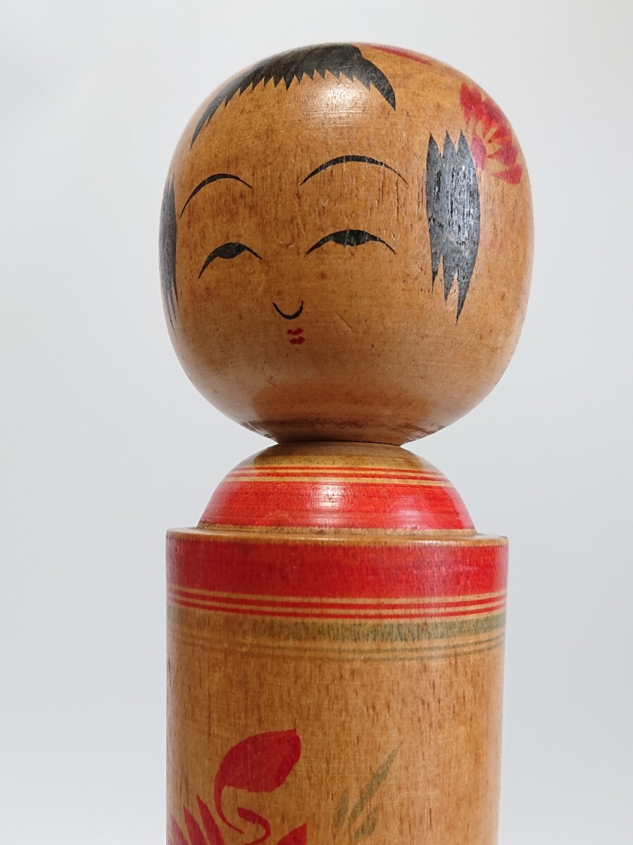 伝統こけし こけし 松田初見 鳴子 郷土玩具 伝統工芸(こけし 伝統こけし こけし 松田初見 鳴子 郷土玩具 伝統工芸(こけし