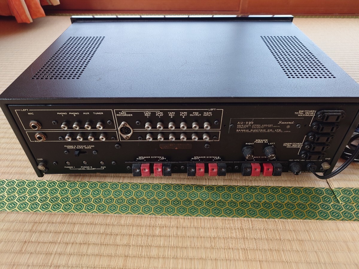 SANSUI au-999 プリメインアンプ(サンスイ)|売買された SANSUI au-999 プリメインアンプ(サンスイ)|売買された