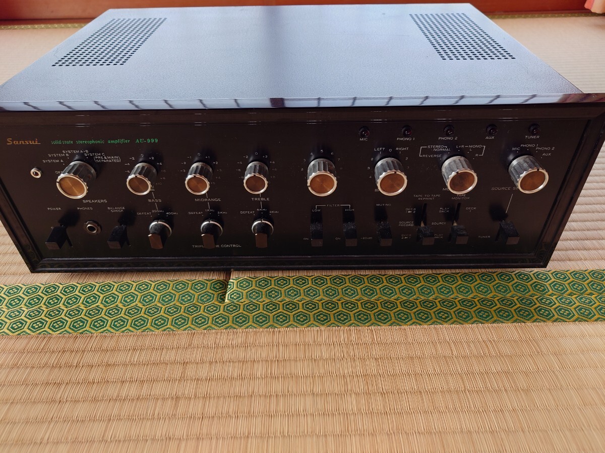 SANSUI au-999 プリメインアンプ(サンスイ)|売買された SANSUI au-999 プリメインアンプ(サンスイ)|売買された