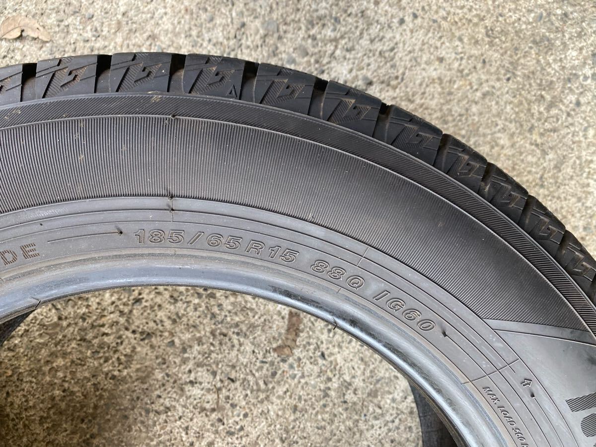 YOKOHAMA ICEGUARD 185/65/15 2本セット2022年製 バリ山 YOKOHAMA ICEGUARD 185/65/15 2本セット2022年製 バリ山