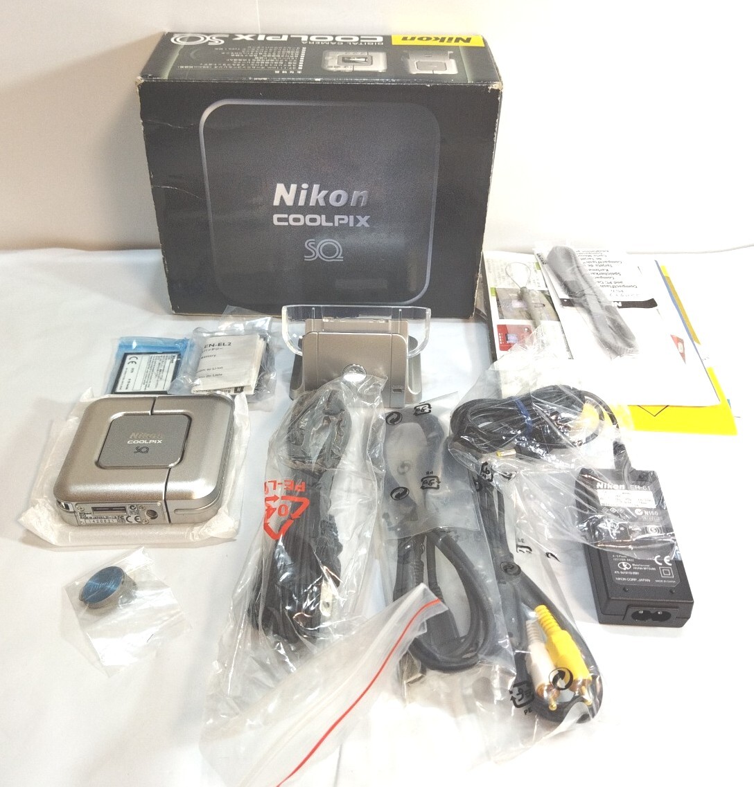 動作OK】Nikon COOLPIX SQ ニコン クールピクス デジタルカメラ 動作OK】Nikon COOLPIX SQ ニコン クールピクス デジタルカメラ