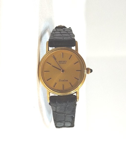 SEIKO】 2320-0380 セイコー 腕時計 Exceline エクセリーヌ 14K SEIKO】 2320-0380 セイコー 腕時計 Exceline エクセリーヌ 14K