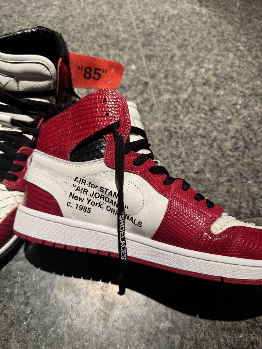 NIKE AIR JORDAN 1 Off White エアジョーダン スニーカー 激レア NIKE AIR JORDAN 1 Off White エアジョーダン スニーカー 激レア