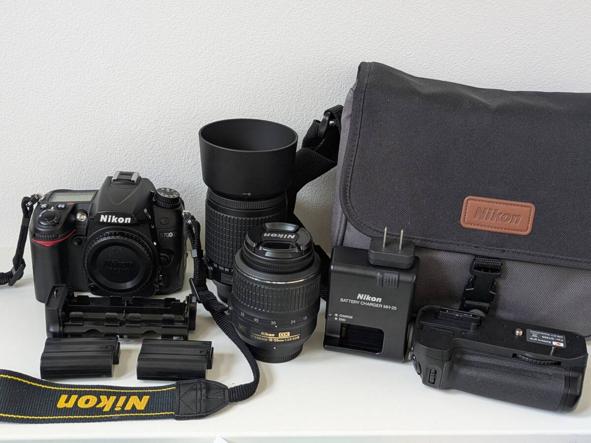大人気☆Nikon D7000 18-55mm 55-200mm VRレンズセット☆ニコン 大人気☆Nikon D7000 18-55mm 55-200mm VRレンズセット☆ニコン